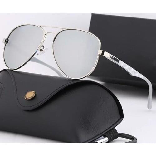 Boy Brand Polarized Sunglasses Men Pilot Driving Glasses Aaa UV400 Retro Classic Designer Coating Eyewear Gafas de sol