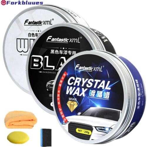 120g / 250g Car Polish Car Wax Crystal Plating Set Hard Glossy Wax Layer Covering Paint Surface Coating Formula Waterproof Film
