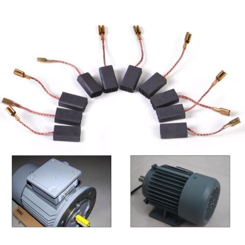 New 10pcs Carbon Brushes Tool fit for BOSCH GWS 580 GWS 850 C GWS 8-125 GWS 9-150CS GWS6-100 D11