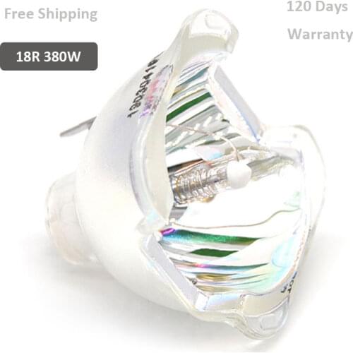 18R 380W High Power MSD Platinum Stage Moving Head Light Lamp 18R 20R Bulb Glass Cup Beam