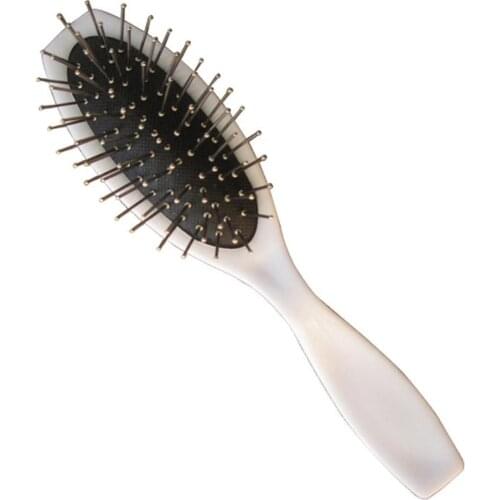 Practical Hair Comb Hair Massage Brush Wig Steel Hairbrush Comb Anti-static Hair Brush Styling Tool Scalp Massager Kit