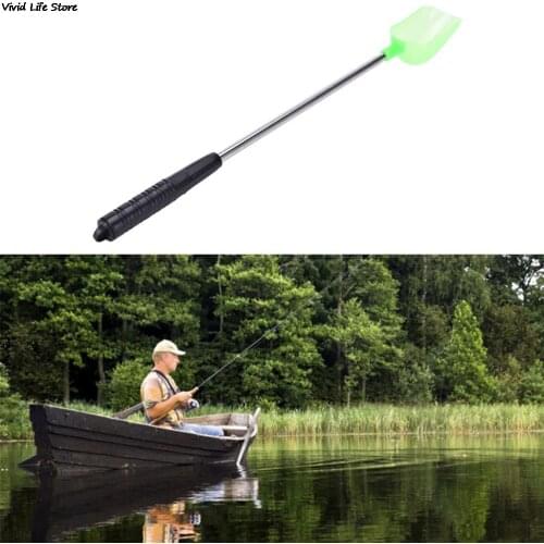 Adjustable Baiting Throwing Spoon Stick and Handle for Boilies Spod Mix Particles Terminal Fishing Tackle Tool