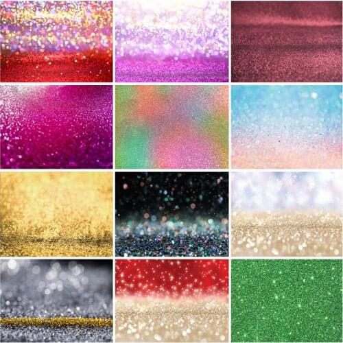 SHENGYONGBAO Glitter Star Polka Dot Light Bokeh Photography Backdrop Wedding Birthday Party Baby Photo Background 210330TGZ-04