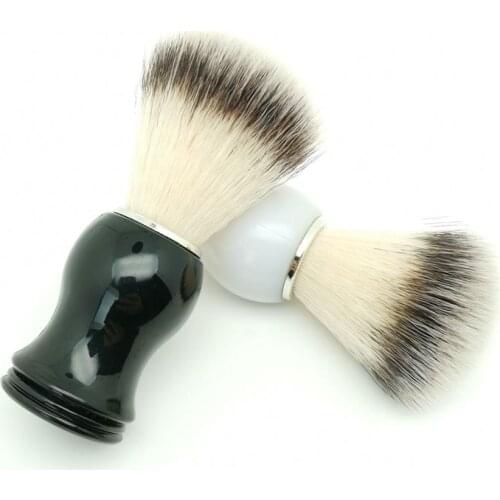 Nylon Synthetic Shaving Brush for Wet Shaver Cream Safety Razor Beard Brush