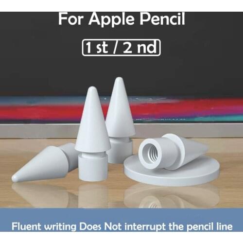 Replacement Tib For Apple Pencil 1&2 High Sensitive Touch Screen Pen Tip For Apple Pencil 2 Spare Nib For Apple Pencil 1st Gen