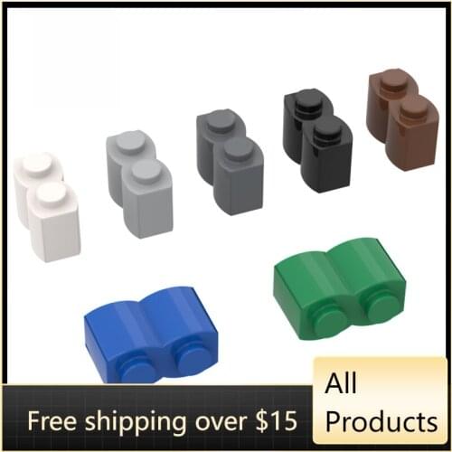 10PCS High-Tech Assemble Particle 30136 1 X 2 Log Building Blocks Kit Part Idea DIY Toys For Children Birthday Gifts