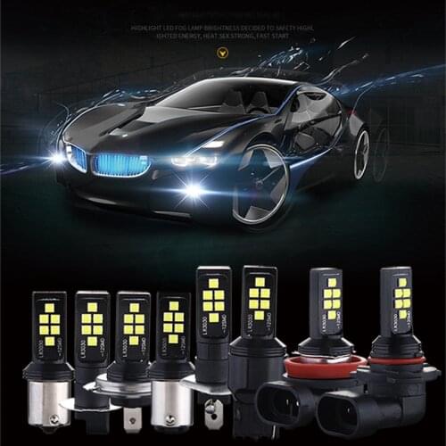 2PCS 1156 P21W BA15S 1157 P21/5W BAY15D T20 7440 W21/5W 7443 BAU15S chip LED car backup light car brake light bulb