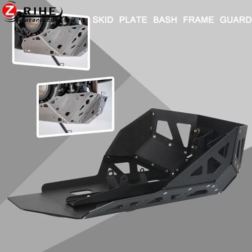 390Adventure 19-21 Motorcycle Accessories skid plate bash frame guard FOR 390 ADVENTURE /390 ADV 2019 2020-2021 aluminium Parts