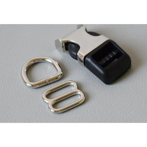 50 set quick-release buckle 15mm pet supplies dog collars Lobster Clasps Diy Accessories