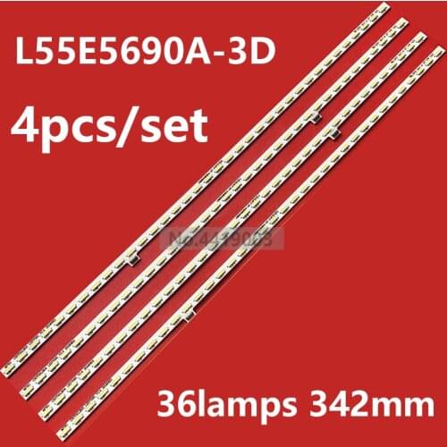 55E780U L55E5690A-3D D55A571U light Led backlight strip 36 lamp for Ph ilips 55"TV 55PFL6940/T3 CS0T55LB04 CS0T55LB03-LED7020