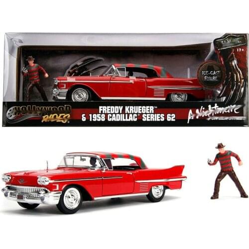 Bring A Doll 1:24 Alloy Diecast Metal Vehicle 1958 Super Classic 62 Sports Car Model Toys Collection Gifts Display Show Souvenir