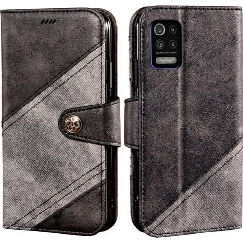 Flip Case For LG K52 Book Leather Case Shockproof Bumper Flip Case For LG Q52 K62 Cover