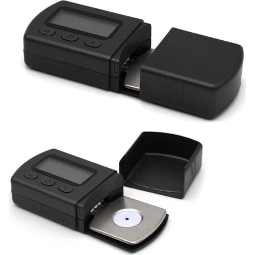 Digital Turntable Stylus Force Scale Gauge 5g x 0.01g Blue LCD Backlight Tracking Force Pressure Gauge for Tonearm Phono Cartrid