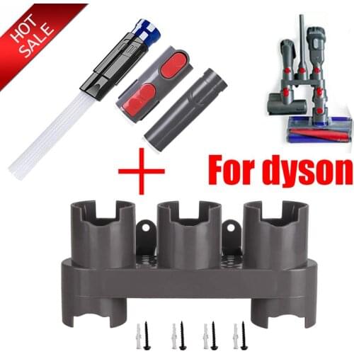 Storage Bracket Holder for Dyson V7 V8 V10 Absolute Vacuum Cleaner Parts Brush Stand Tool Nozzle Base Docks Station Accessories