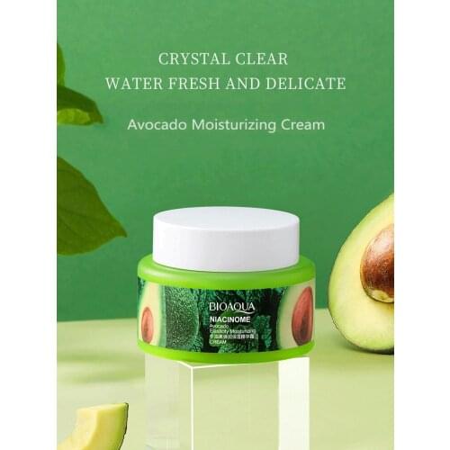 BIOAOUA Avocado Day Creams Moisturizers Deep Hydration Face Cream Repir Firming Skin Lifting Facial Oil Control Face Care TSLM2