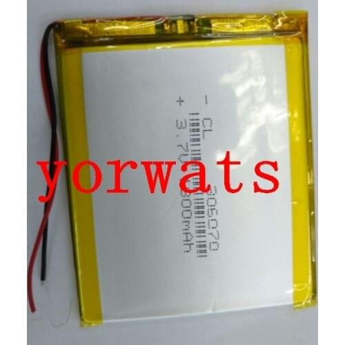 New Hot A Rechargeable Li-ion Cell New 3.7V lithium ion battery 306070 036070 large capacity Tablet PC MP5 navigator