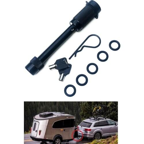 K1KE 19cm Single Hole/Dual Hole Trailer Hitch Pin Lock Dumbbell Shape Lock for RV