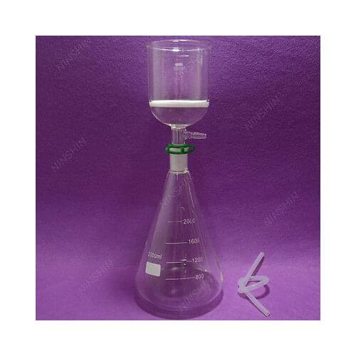 Filtration set[Erlenmeyer Flask+Filter Funnel(3#)],2000ML,Lab Filter set