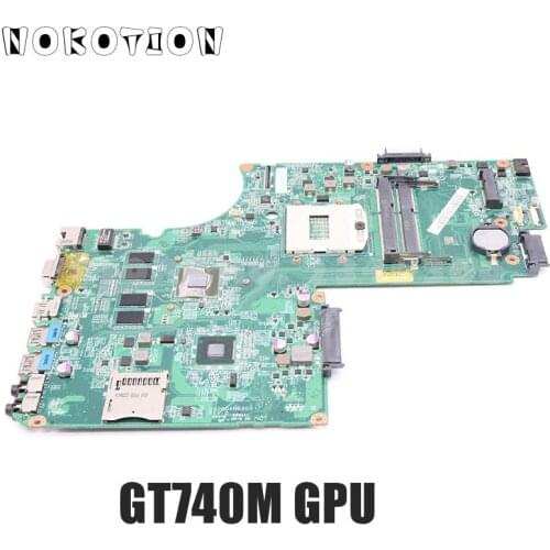 NOKOTION DA0BD6MB8D0 A000243780 Laptop Motherboard For Toshiba Satellite S70T S70 S75 Main Board HM86 DDR3L GT740M GPU