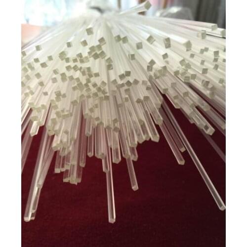 1pcs 2mm 3mm 5mm 10mm 20mm 30mm square stick solid rod high transparent plexiglass acrylic material bar light guide 300mm long