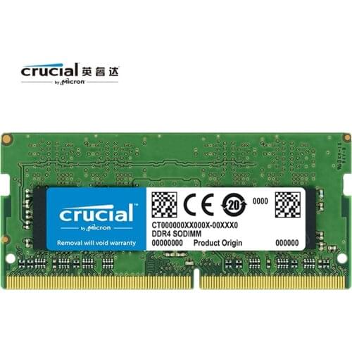 Crucial DDR4 RAM Memory DDR4 notebook 8GB 4GB 16G 2400MHZ 2666MHZ 2133MHZ 1.2V so-dimm ddr4 For Laptop