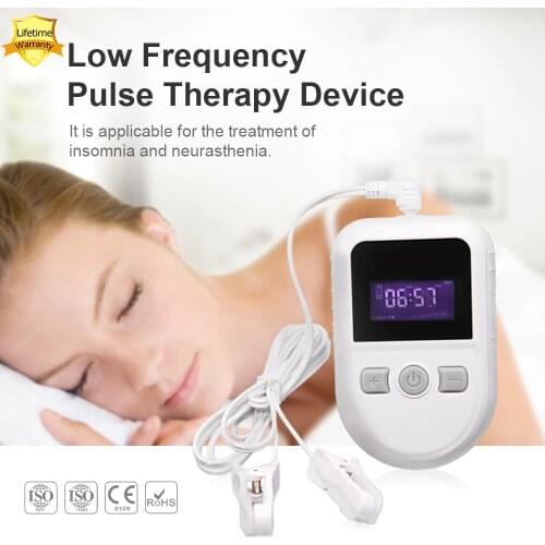 Acute or Chronic insomnia treatment CES cranial electrotherapy stimulator equipment Anti anxious insomnia physical therapy