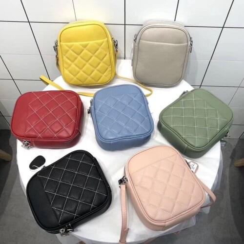 OUSSON 2021 New Design Soft Leather Phone Bag Fashion Crossbody Bag Multifunctional Shoulder Bag For Women