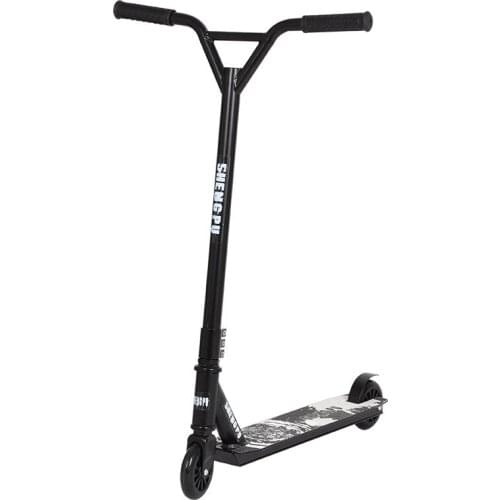 Explosive Extreme Sports Scooter Aluminum Two-Wheel Pedal Skateboard Cool Stunt Scooter