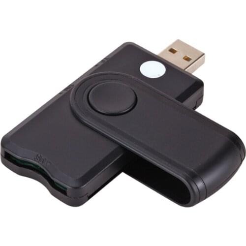 Rocketek USB 3.0 2.0 Smart Card Reader Micro SD/TF Memory ID Bank EMV Electronic DNIE Dni Citizen Sim Cloner Connector Adapter