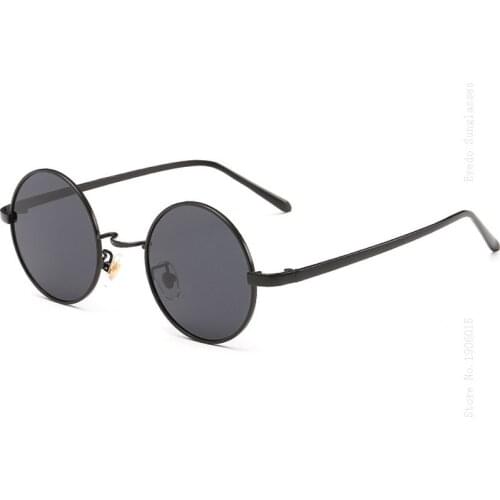 VEGA Eyewear Vintage Round Glasses Polarized Men Women 80s 90s Retro Round Sunglasses Small Circle Vintage Spectacles 8045