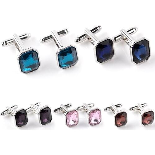 New Arrive Mens Shirt Cufflinks Metal Copper Men Enamel Gemelos For Wedding Party Fashion Simple Men Sleeve Shirt Cufflinks