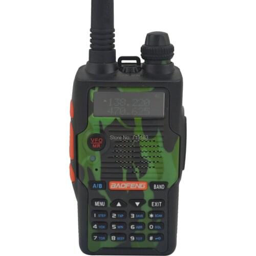 2pcs/set Baofeng BF-E500S VHF136-174MHz&UHF400-520MHz Dual Band 5W Walkie Talkie with Free Earphone Portable Two-way Radio