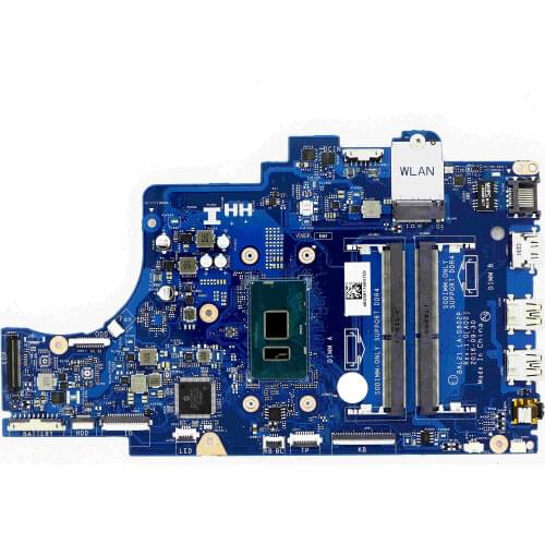 81YW5 - UMA DDR4 MOTHERBOARD BAL21 LA-D802P w/ i7-7500U 2.7GHz for DELL Inspiron 15 (5567) / 17 (5767)