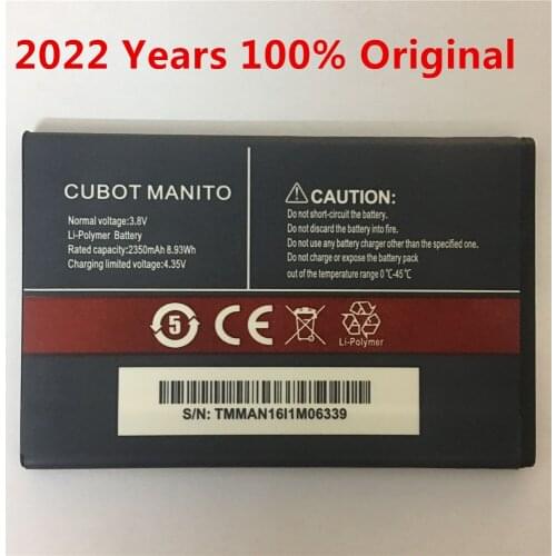 For CUBOT MANITO Battery Batterie Bateria Batterij Accumulator 3.8V 2350mAh