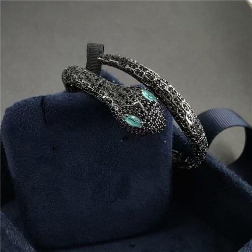 S925 Sterling Silver Jewelry 1:1 Copy, Serpent Bangles Open Cuff Bracelet For Women Valentines Day Gift Bracelet Mens Trend