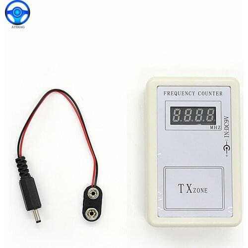 Digital Frequency Counter Tester Indicator Detector Cymometer Remote Control Transmitter Wavemeter 250-450MHZ Low Price on Sale