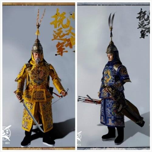1/6 Action Figures The royal cat studio kc001 kc002 locals to apologise general in qing dynasty hand do spot doll model
