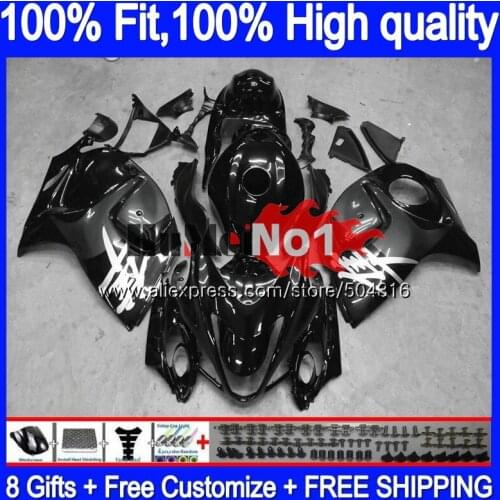 Injection For SUZUKI Hayabusa GSXR 1300 GSXR-1300 Black grey 29MC.132 GSXR1300 2008 2009 2010 2011 2012 08 09 10 11 12 Fairing