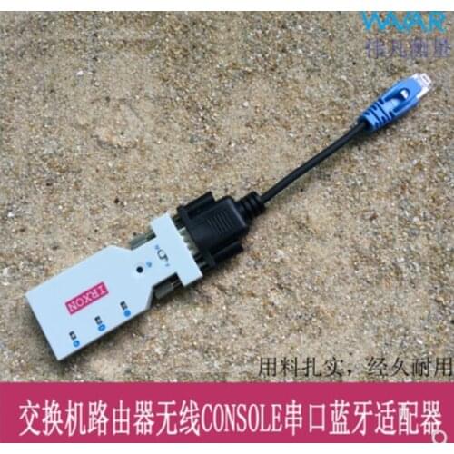 For Switch serial port wireless Bluetooth module RJ45 to RS232 line serial port Bluetooth router Console line