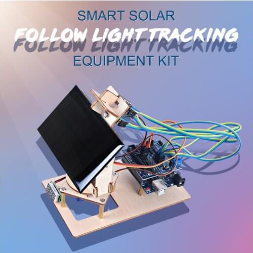 2021 New For Arduino Starter Kit Intelligent Solar Tracking Equipment DIY STEM Programming Toys Parts