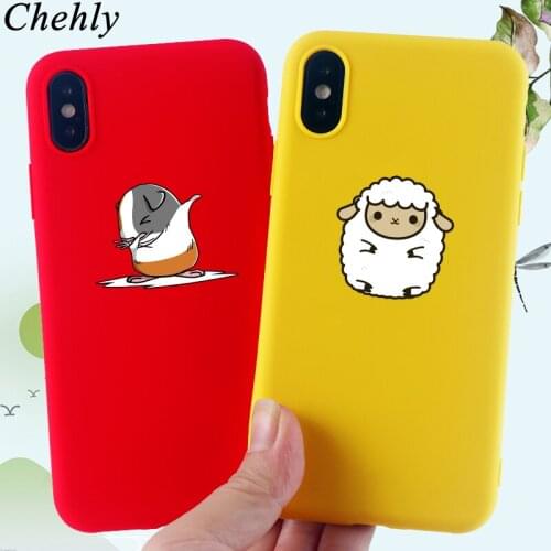 Sheep Corgi Phone Case for IPhone 6s 7 8 11 12 Mini Plus Pro X XS MAX XR SE Cases Soft Silicone Fitted Back Cover Accessories