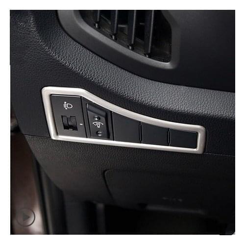 Fit for Kia Sportage R 2010 - 2015 inner decoration High Quality Stainless Steel trim accessories car styling
