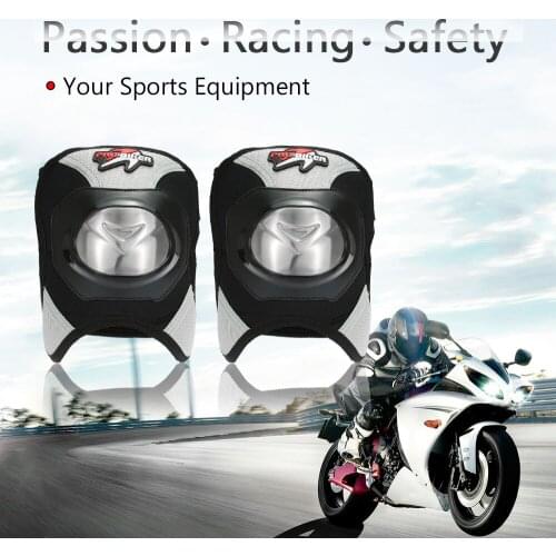PRO-BIKER Motorcycle Knee Protector Motocross Racing Knee Guards Protective Pads for Skating Skateboard Sports Safety