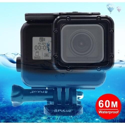 PULUZ 60m Waterproof Housing Protective Casefor GoPro HERO(2018) HERO7 Black 6 5 with Buckle Basic Mount Scre