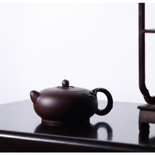 Yixing recommended masters are recommended by hand undressed ore ceramic tea-pot flowers goods chrysanthemum pot of tea