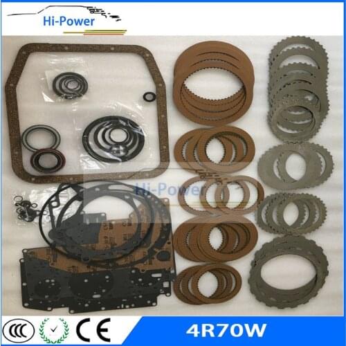 4R70W Transmission Repair Kit friction Kit steel kit Gasket for Ford Crown Victoria Econoline Excursion Explorer F150 Mustang95
