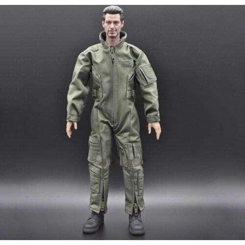 1/6 scale soldier modern soldier US special forces pilot one-piece suit combat uniform suit 12" soldier clothes