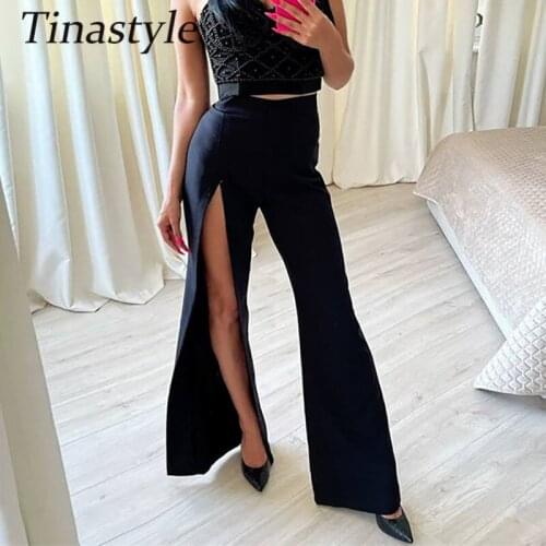 Женские брюки с высокой талией Tinastyle China At AliExpress