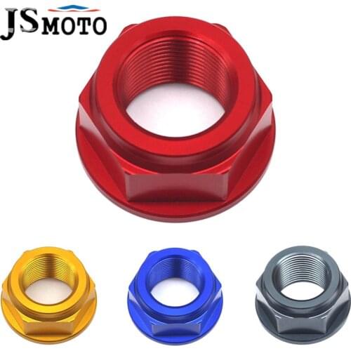 Motorcycle CNC Rear Wheel Axle Nut Screw Tuerca Rueda Bolt For HONDA CBR600RR CBR600 RR 2005-2016 CBR1000RR cbr1000rr 2004-2016