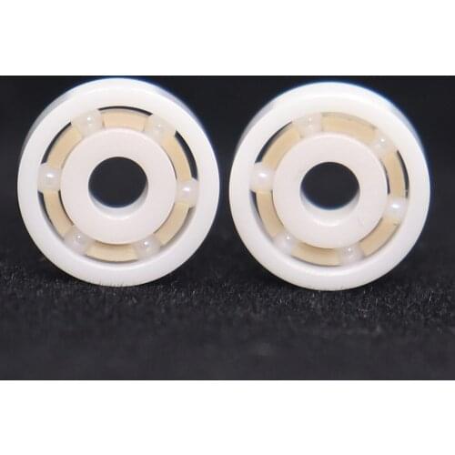 2PCS Full ZrO2 Ceramic Ball Bearing MR52 2x5x2 MM ABEC-9 ZRO2 Zirconia Ceramic Ocean Fishing Reels Miniature Ball Bearings